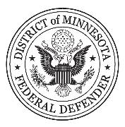 Federal Defender - District of Minnesota Logo